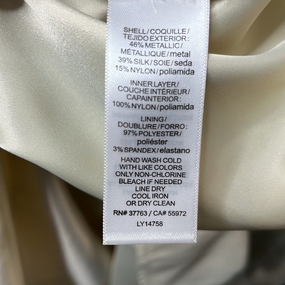 Platinum by Shelli Segal Formal Gown. Preowned - Picture 10 of 10